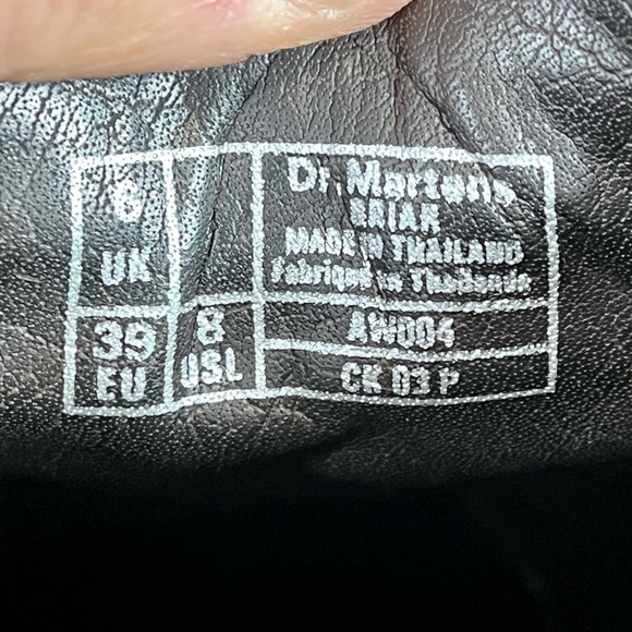 *Dr Martens | Vintage Y2k Briar Brocade Lace Up Oxfords Size 8 - Picture 11 of 16